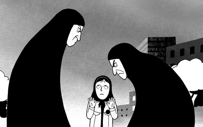 Persepolis (+12) conta a história de uma garota iraniana descontente com a opressão do país. Animação representa as problemáticas de outra cultura com leveza e humor
