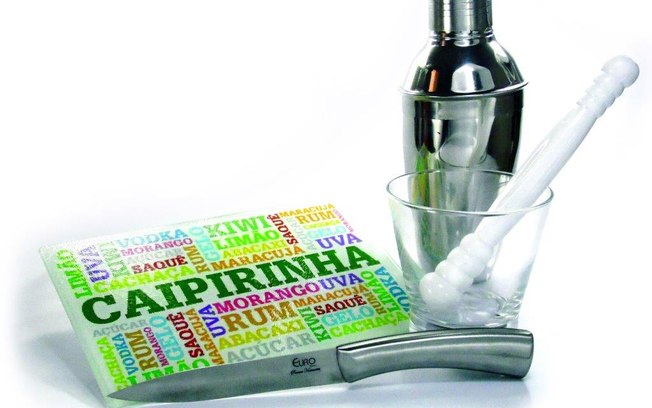 O kit Caipirinha é ideal para fazer a bebida mais famosa do Brasil. À venda na Multicoisas por R$ 79,90