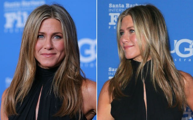 A atriz Jennifer Aniston também é referência quando o tema é cabelão longo