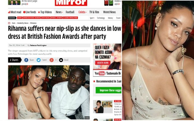 Rihanna mostra demais em evento após British Fashion Awards