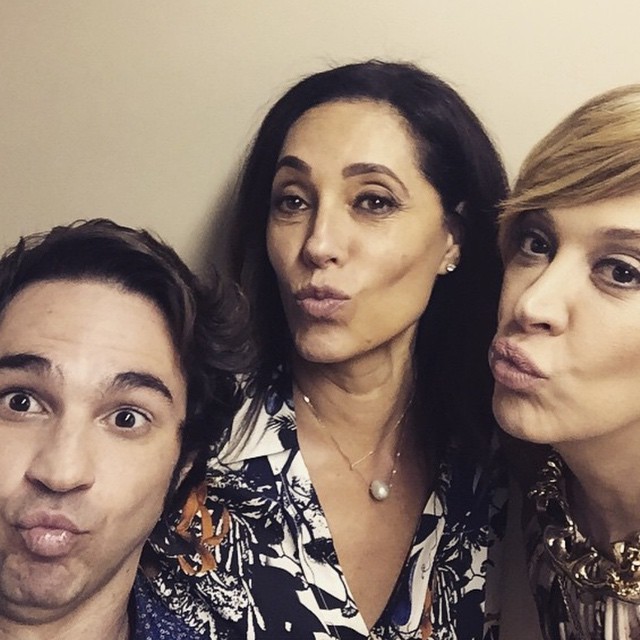  Conrado Caputo, Christiane Torloni e Claudia Raia  (Foto: Reprodução/Instagram)
