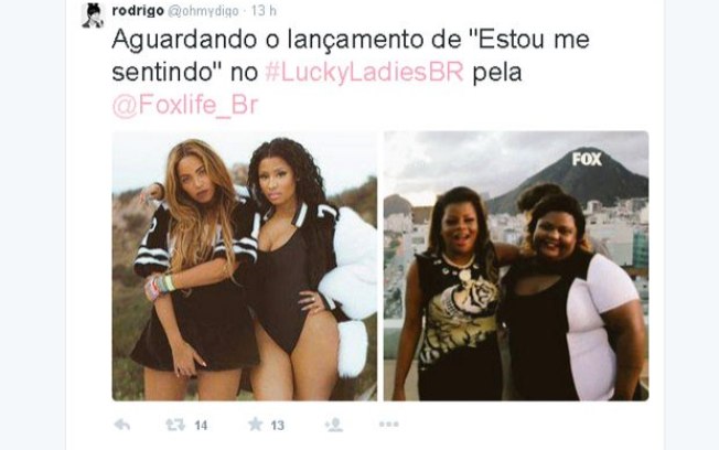 'Lucky Ladies' estreia na Fox e internautas comparam apresentadora com Beyoncé