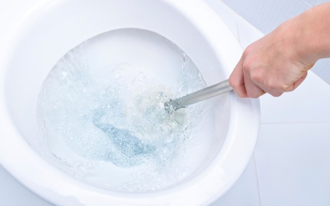 O vaso sanitário também merece atenção especial. Usar desinfetante e uma escova própria para remover bactérias das reentrâncias é fundamental
