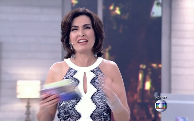 Fátima Bernardes diz que se atrasou para o programa