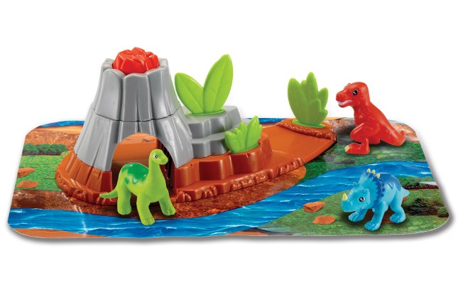 Os fanáticos por dinossauro vão amar esse brinquedo da Dican (R$ 129,90)