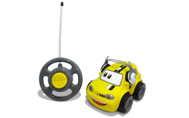 A Fiat lançou um carrinho de brinquedo para os pequenos. De Fiat. (R$90)
