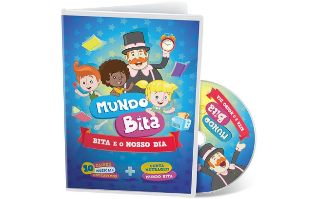 Para a criançada dançar e aprender: novo DVD do Mundo Bita, 'Bita e o Nosso Dia' (R$ 19,90)